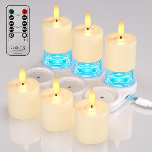 Bougies chauffe-plat avec minuterie pile veilleuse LED décoration intérieure