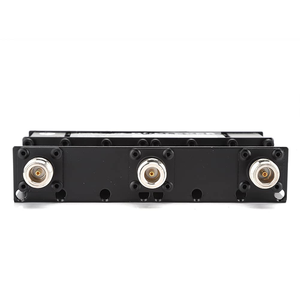 Duplexer UHF a 6 cavità con Isolamento 80dB per Connettore N Ripetitore Tono Radio, Adatto per Grandi Aree, Potenza 10W