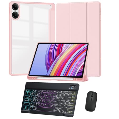 Étui clavier Xiaomi Redmi Pad SE 11 pouces avec souris Bluetooth et support crayon
