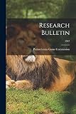 Research Bulletin; 1937