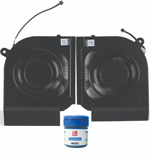 Image of High- Quality Replacement Internal CPU+GPU Cooling Fan for Acer Predator Helios Neo PHN16-71 PHN18-71 PHN18-71-99RC PHN16-71-76H5 (12V). Comes With Complimentary MH501 (Cooling paste).