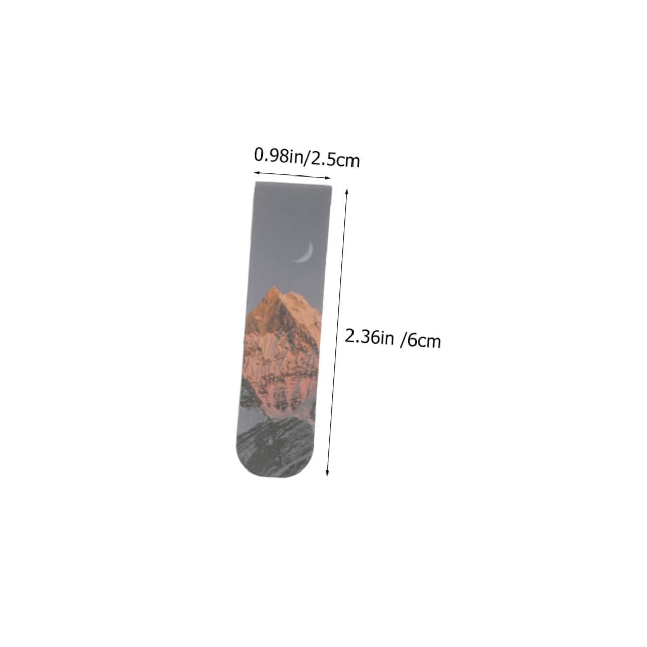 Marcador Magnético De Paisaje Marcapáginas Marcadores De Libros Bookmark Imán Pluma Magnética Pegatina Marcador De Página Clips De Página De Libro Magnético 8 Piezas X 4