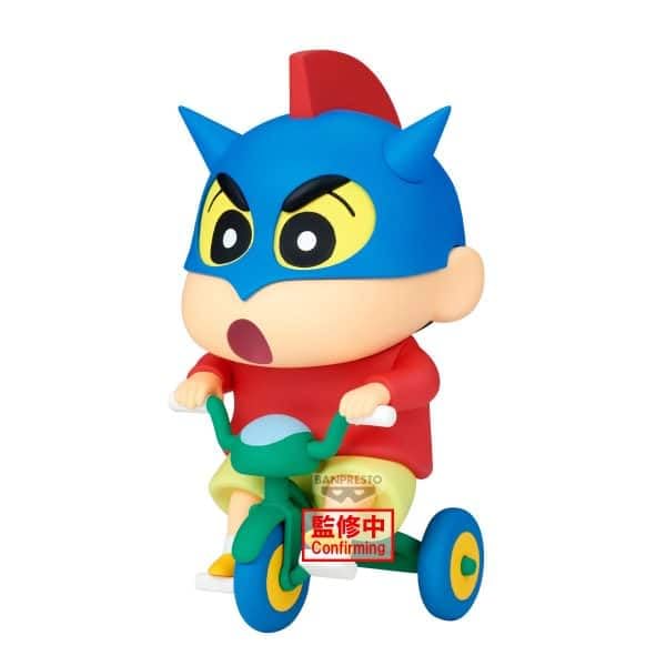 Banpresto Figura de Acción Shinnosuke Nohara Go! Crayon Shinchan Big 16cm - PZ71263P Multicolor - Figura Coleccionable - Ideal para los fanáticos del Anime