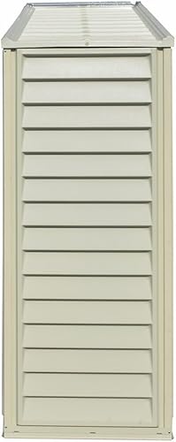 Miniatura 10 de Duramax SidePro Cobertizo de almacenamiento de vinilo para jardín de 10.5 pies x 3 pies  Hecho de resina de PVC ignífuga, solución impermeable para