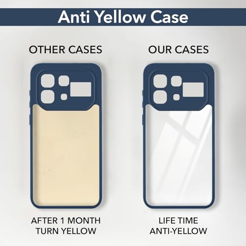 Image of Jkobi Ultra-Hybrid Back Cover Case for Infinix Note 60 Pro 5G (Lifetime Anti Yellow | Anti Scratch | Crystal Clear Shockproof)