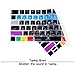 HRH Logic Pro X Functional Shortcut Hotkey Keyboard Cover Silicone Skin for Magic Wireless Keyboard MLA22LL/A (A1644,2015 Released) with US Layout