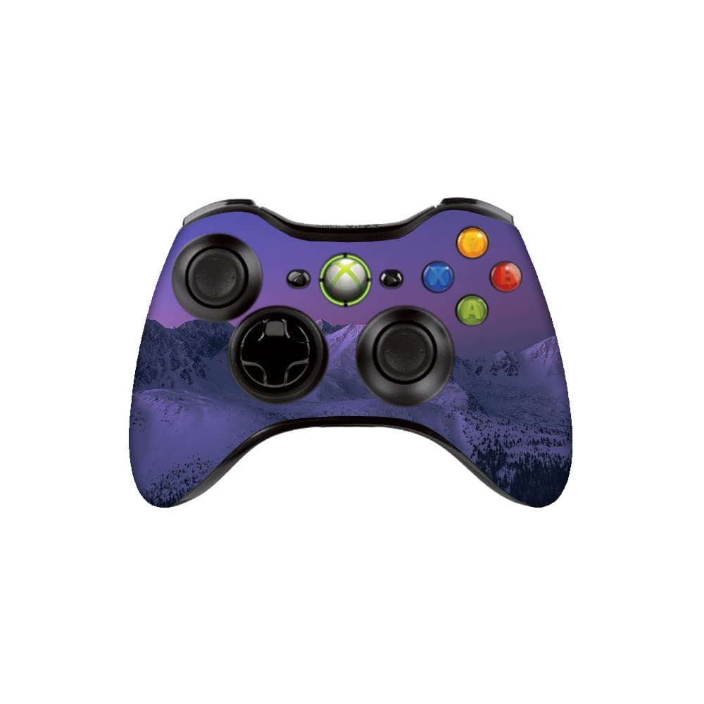 GADGETS WRAP Printed Vinyl Decal Sticker Skin for Xbox 360 Controller Only - Night View in Mountain-image-45