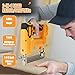 JOJOCY 18 Gauge Cordless Brad Nailer, 2-in-1 Battery Powered Stapler/Nail Gun, Drives 5/8 to 1-1/4 inch Nails for Upholstery & Woodworking (Tool Only) (for Dew-alt 20V)