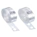 Produktbild Amacoam Ballonkette Ballongirlande Lochband Ballon Bogen Spalte Connect Kette 5m Ballon Bogen Garland Strip Luftballons Zubehör Set für Geburtstags Hochzeit Weihnachten Party Dekorationen 2 Rollen