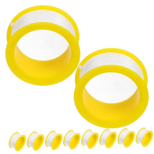 Zerodeko 100Pcs Plumbers Tape for Shower Head Repair Heavy Duty Thread Seal Tape Industrial Water Pipe Sealing Easy to Apply for Quick Leak Fixes Versatile Use