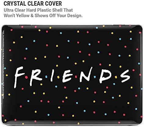 Skinit Case + Skin Compatible with MacBook Air 13in (2020) - Officially Licensed Warner Bros Friends Polka Dots Design
