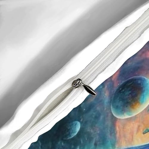 Couvre-lit microfibre baleine pour lit single avec fermeture éclair pratique - 6
