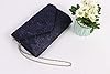 Fililogor Elegante Handtasche Abendtasche Clutch Clutch Damen Handtasche Umhängetasche mit Umschlag Spitze Abendtasche Party Ball Tasche, blau #4