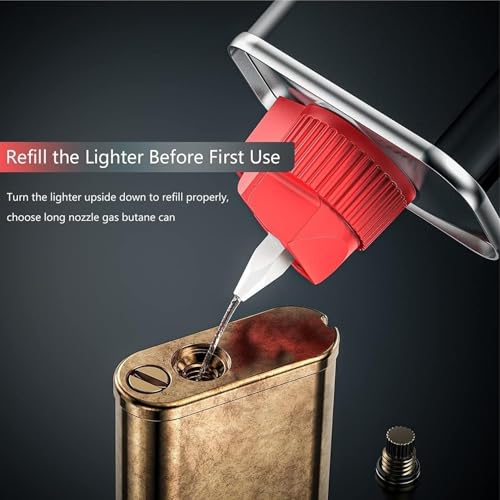 Encendedor metálico retro con rueda de fricción y kerosene miniatura 3