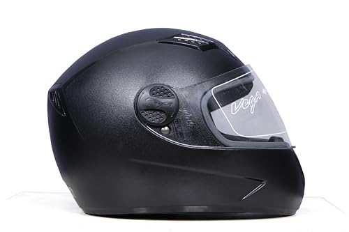 Image of Vega Crown Full Face Helmet Black for Men Size 58cm (M)
