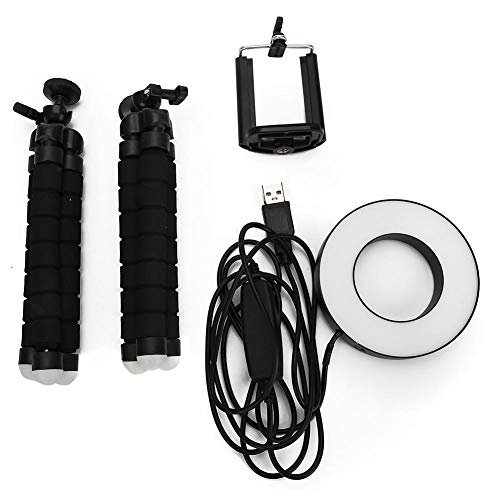 Photo Light Kit de luz led Lâmpada de fotografia Com suporte Anel de lâmpada de fotografia Kit de il