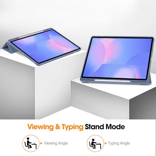 Image of ProElite Cover for Samsung Galaxy Tab S10 FE Plus 13.1 inch, Soft Flexible Flip Case Cover for Samsung Galaxy Tab S10 FE Plus 13.1 inch Cover, [Recoil Series]- Lavender