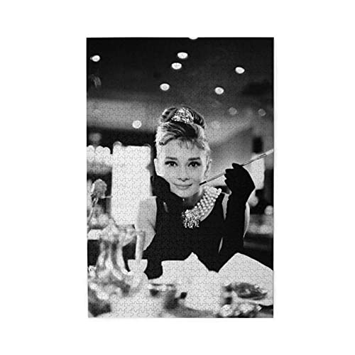 1000s[X WO\[pY I[h[Ewbvo[ Audrey Hepburn ؐ 50*75cm [P[Xt  Jigsaw CeA v[g Picture puzzle pY Ǌ|ǉ [pY mߋ 