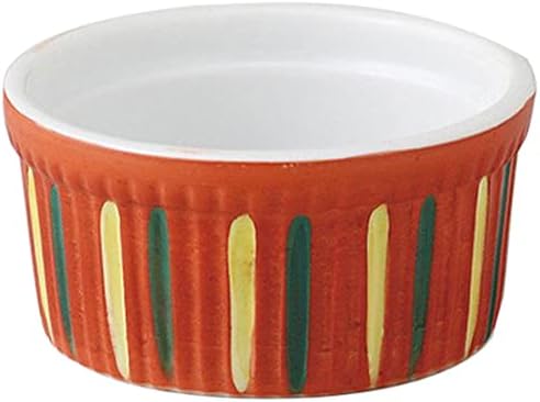 せともの本舗 Set of 5 Shumaki Juso 2" Souffle, 2.2 x 1.1 inches (5.6 x 2.7 cm), 1.8 oz (50 g), Pie Dish, Hotel, Restaurant, Cafe, Western, Restaurant, Commercial Use,