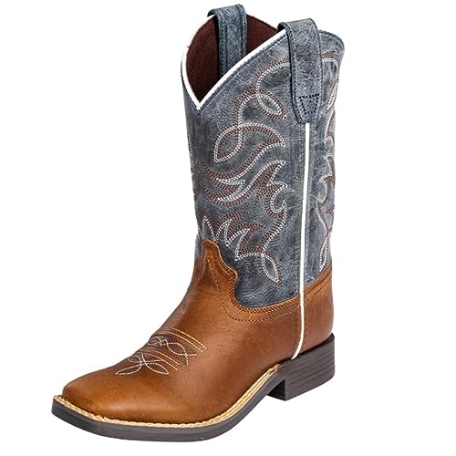 Western Boots Boys Square Toe Pull On 701-30K-CTR