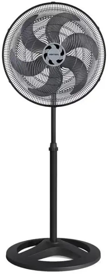 Ventilador De Coluna Ventisol Turbo 6 Pás 50cm 3 Velocidades Oscilante 127v
