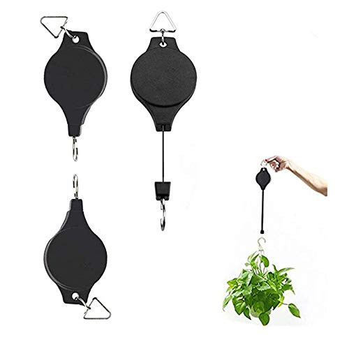 HPiano 3 PCS Puleggia Retrattile Appeso Fiore