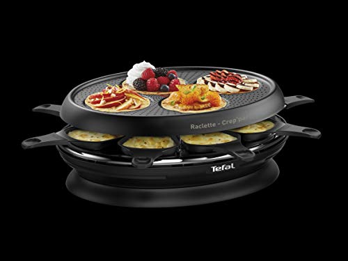 Tefal Store'inn 2-in-1 Raclette-Gerät für Crêp'party mit integrierter Aufbewahrung, Antihaftbeschichtung Powerglide… – Bild 3
