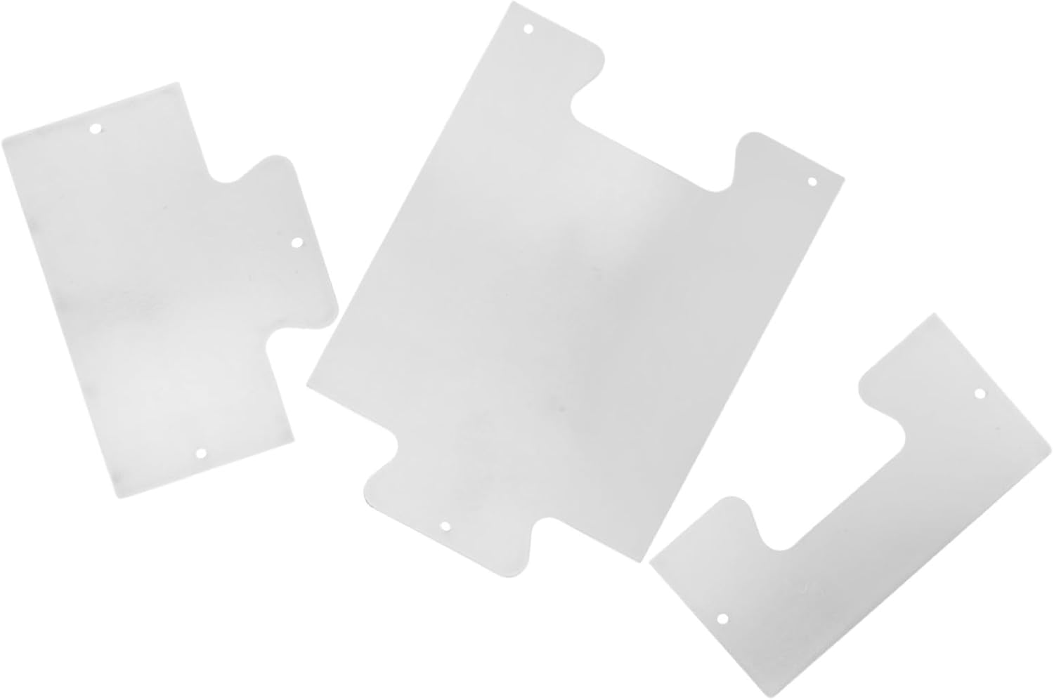 Heavy Duty Stainless Steel Door Kick Plate Xin for Interior Exterior Doors Anti-Scratch Corrosion Resistant Metal Protector for Wood Metal Bottom