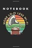  Low Tech is Still the Best Notebook: Lined College Ruled Notebook (9x6 inches, 120 pages): For School, Notes, Drawing, and Journaling