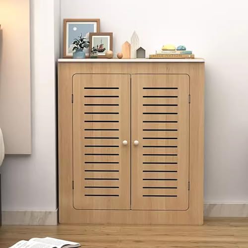 Couvercle de radiateur étagère à grille à persiennes pour habillage de chauffage intérieur