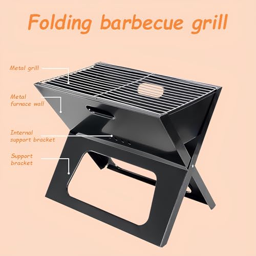 Parrilla portátil Chal – Solut de cocina plegable para camping y barbacoas en el patio trasero – Ligero y fácil de usar, perfecto para aventuras al aire libre