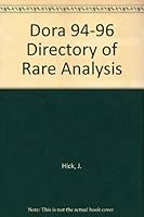 Dora '94-'96: Directory of Rare Analyses 0915274728 Book Cover