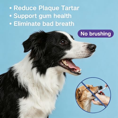 Image of Pet Oral Care Spray for Dogs & Cats, 30ML No Brushing Dog Dental Spray, Oral Care Spray for Dogs Teeth Cleaning, Dog Breath Freshener to Reduce Plaque Tartar & Bad Breath, Oral Spray for Pet Oral Care