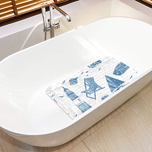 Tapis de bain avec trous de drainage pour protéger toute la famille