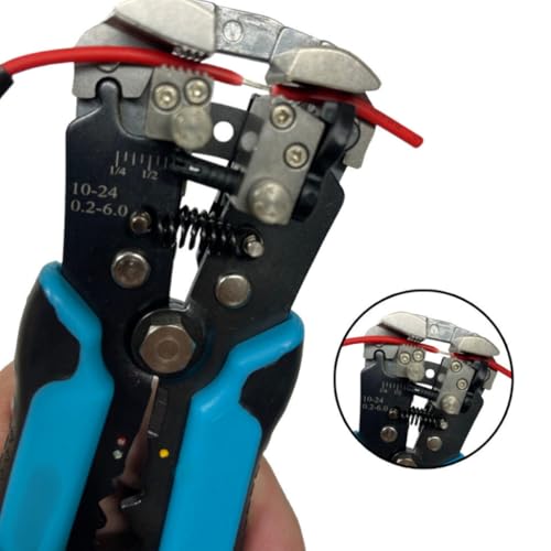 Alicate Decapador Eletricista Desencapador De Fios Automatico Ajustavel 8 Cortador