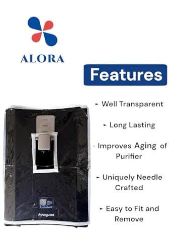 Image of Alora Body Protective Cover for Eureka Forbes Aquaguard Regal Mineral RO+MF Alkaline Water Purifier, RO+MF Model Waterproof & Dustproof Water Purifier Body Cover