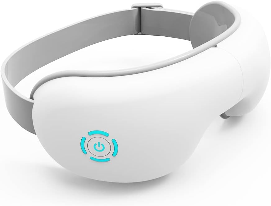 Multi-Mode Voice Prompt Eye Protector, Built-In Music Heat Pressure Eye Massager, Rechargeable Eye Massager For Dry Eye, Migraine, Relieve Eye Fatigue, Eye Massage To Improve Sleep