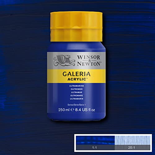 Image of Winsor & Newton Galeria Acrylic Color Tube, 250ml, Ultramarine
