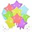 30pcs-pastel Colorful Five Point