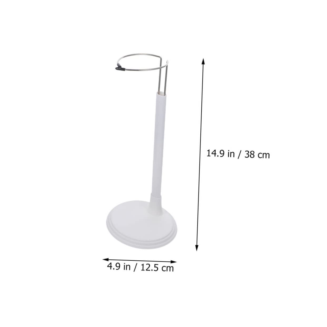 ERINGOGO Rack for Doll Doll Displaying Stand Vertical Stand Displaying Rack Plastic Stainless Steel