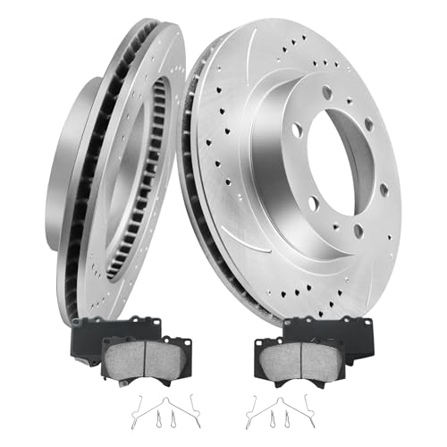 MOTOREVO Rear Brake Rotors Kit for F-150 2015-2017 |