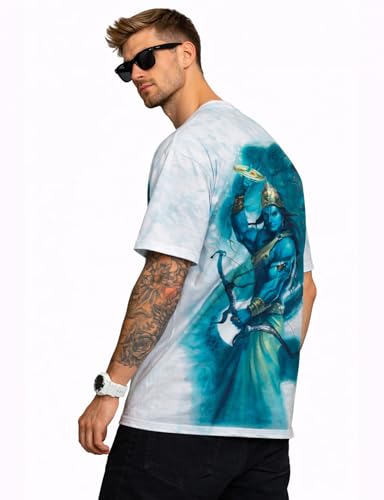 Image of STAND OUT All Over Printed Shiva, Krishna, Hanuman, Kali, Ram and Ravana, Ramayan, Bagavath Githa, Buddha Religious, Spiritual, Hindu Gods T-Shirts