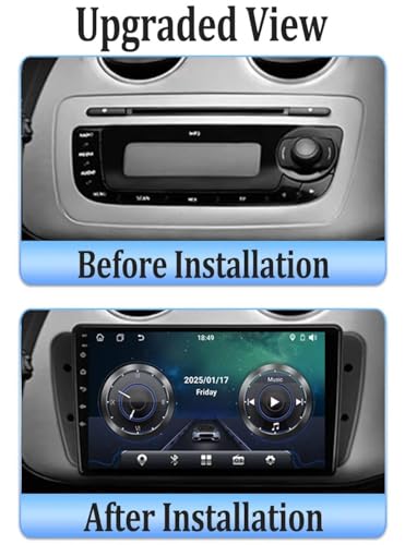 Radio coche 2 DIN con Android Auto para Toyota Corolla 2007-2012 y Mirror Link 2