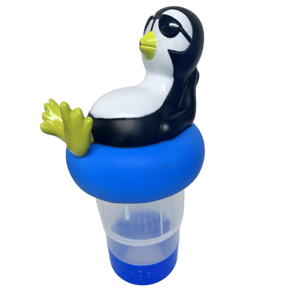 Wesafrae Chlorinator Filter Dispenser Pool Chlorine Tablet Floater Floating Pool Chlorine Dispenser Large Capacity