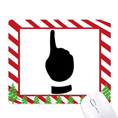 Tapis de souris motif bonbon canne One Gesture, l'idée cadeau de Noël idéale