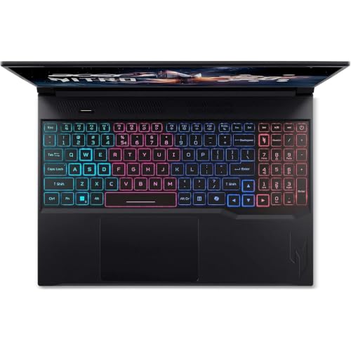 Image of Acer Nitro V 16S 16 inch Gaming Laptop, 1920 x 1200 Pixels 180Hz Screen, GeForce RTX 5060 8GB GDDR7, AMD Ryzen 7 260 8 Cores, 64GB DDR5+4TB SSD, Wi-Fi 6E, HDMI 2.1, Memory Card Slot, Win11 Home