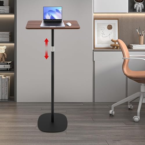Mesa auxiliar móvil con altura regulable para cama y sofá 6