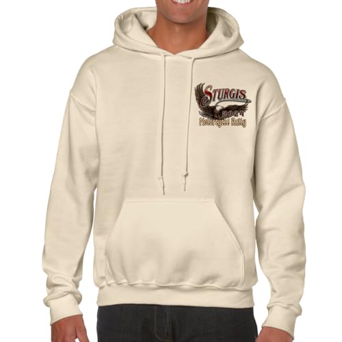 2024 Sturgis Motorcycle Rally Legendary Main Street Pullover Hoodie4
