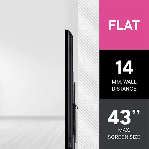 Diagram showing 14mm wall distance for One For All WM2211
