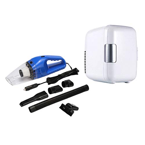 4L Autokühlschrank Kühler Wärmer Bier Cola Kühlschrank + Handstaubsauger